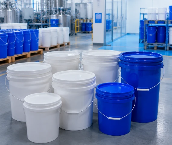 Plastic Pail For Chemical Storage Plastic Pail For Chemical Storage